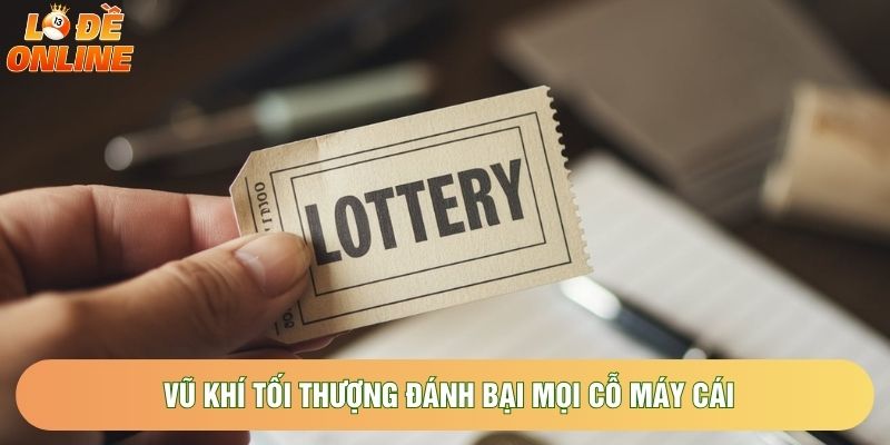 Vũ khí tối thượng đánh bại mọi cỗ máy cái Vũ khí tối thượng đánh bại mọi cỗ máy cái